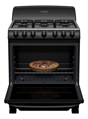 Estufa A Gas 30 Pulgadas (76 Cm) Negro Mabe - Em7641bain2
