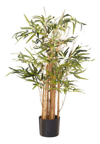 Nearly Natural  Twiggy Bamboo Tree, 3.5 Pies, Verde, 50.5 X.