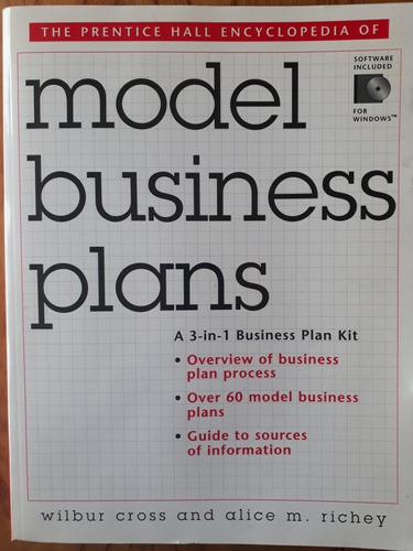 Model Business Plans - Wilbur Cross / Richey - Como Nuevo 