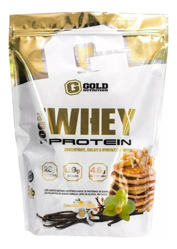 100% Whey Protein 5 Lbs Gold Nutrition 
