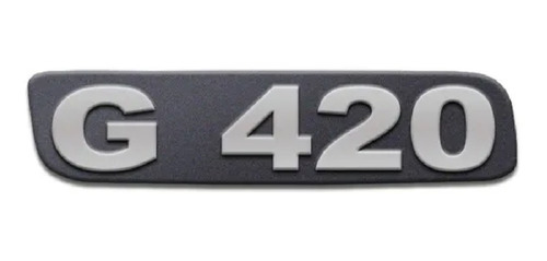 Emblema G420 Pintado Scani S5 Antigo 2008 2009
