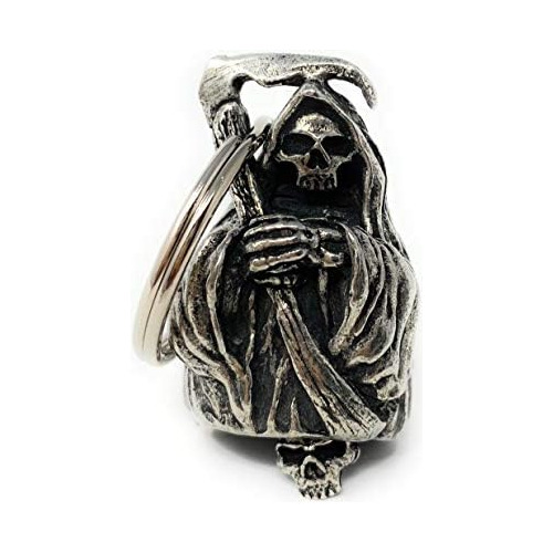 Campana De Motocicleta Grim Reaper, Accesorio O Llavero...