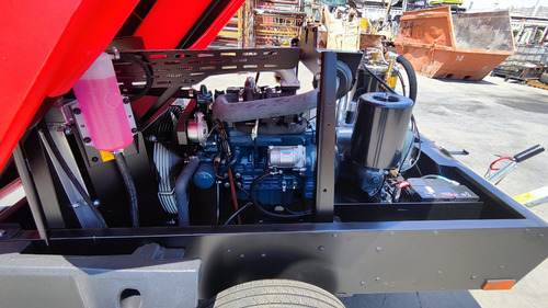 Compresor Aleman Aire 375 Cfm Kubota Kaeser M100 Motorman