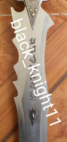 Espada Frostmourne Del Rey Arthas Warcraft Con Base Unica