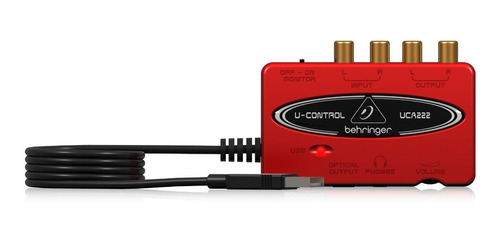 Interfaz de audio Behringer U-Control UCA222