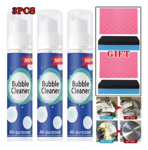 Espuma Limpiadora De Burbujas, Aerosol Limpiador De Burbujas