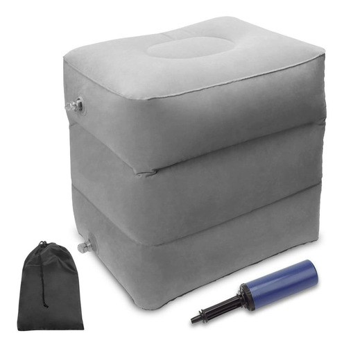 Ahier Almohada De Viaje Para Reposapis, Almohada Inflable De