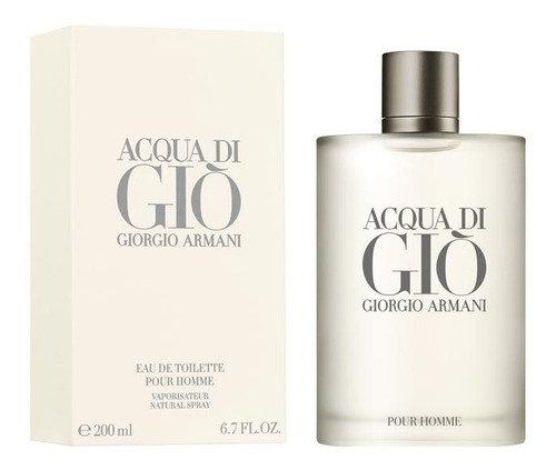Imagen 1 de 1 de Acqua Di Giò Edt 200ml, Asimco, Armani / Prestige Parfums