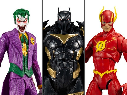 Imagen 1 de 7 de Flash Rebirth Azrael Joker Dc Multiverse Mcfarlane