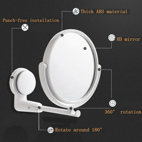 . 6 Montaje De Pared Maquillaje Espejo Espejo De Doble Cara
