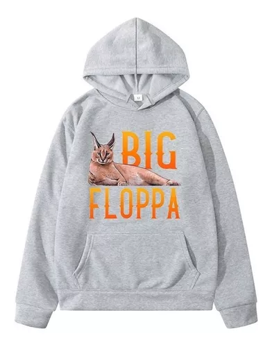 Pareja Wear Big Floppa Meme Lindo Estampado De Gato Caracal