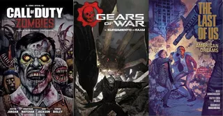 3 Comics: Last Of Us Call Of Duty Zombi Gears Of War Español