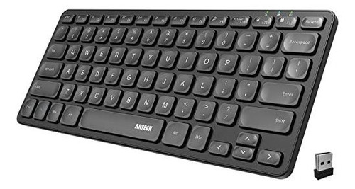 Teclado Inalámbrico Arteck 2.4g Ultra Slim Y Compacto Qt1tc