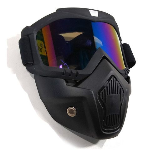 Mascara Predator Desmontable Antiparra Y Naricera Casco Um