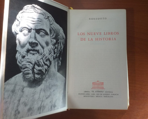 Heródoto Los Nueve Libros De La Historia El Ateneo Pena Edic
