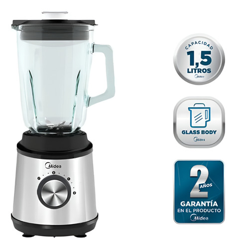 Licuadora Midea Mj-bl6006w Ss