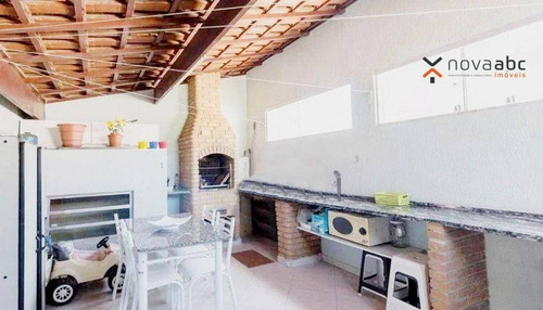 Sobrado Com 3 Dormitórios À Venda, 220 M² Por R$ 890.000,00 - Campestre - Santo André/sp - So0926