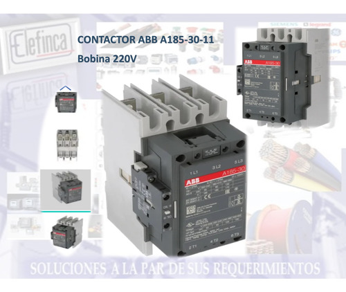 Contactor Abb A185-30-11, Bobina 220v