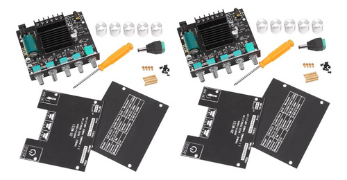 Placa Amplificadora De Subwoofer Zk-mt21 De 2.1 Canales 5.0,