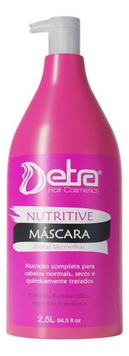 Kit Nutrive Frutas Vermelhas Shampoo E Mascara 2,5lt Detra