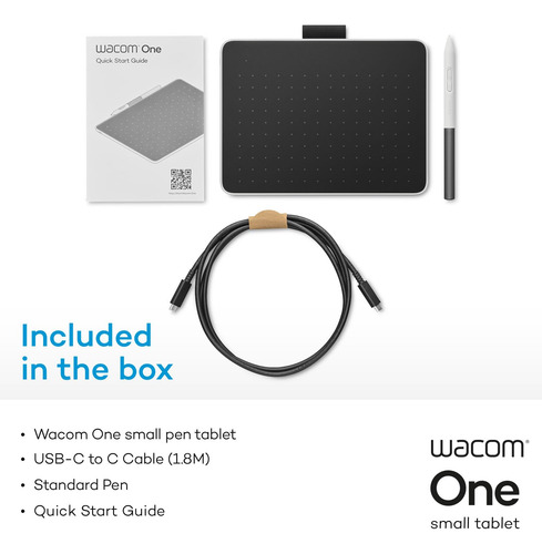 Tableta De Dibujo Wacom One Bluetooth Pequeña 7.4x5.5 Androi