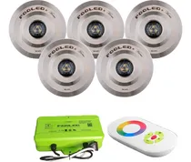Comprar Luces Pileta Pooled Horus 5 Luces + Trafo + Control