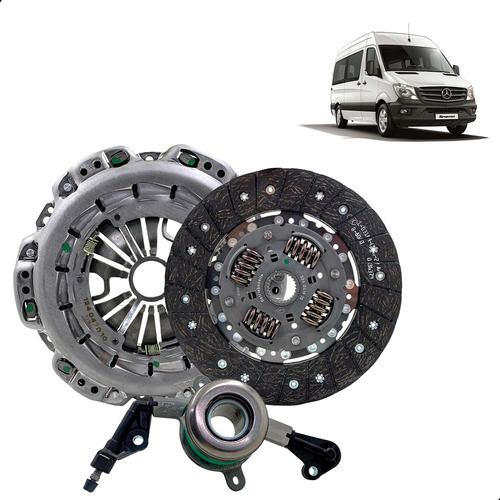 Kit Embreagem Com Atuador Sprinter Nova 311 / 415 / 515 Luk