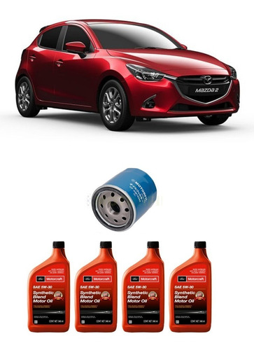 Cambio Aceite Mazda 2 1.5 2014 2015 2016 2017 2018 2019 2020