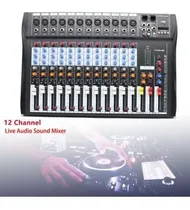 Comprar Mesa Mezclas Audio 12 Canales Para Estudio En   