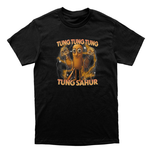 Playera Italian Brainrot Tung Tung Sahur Unisex