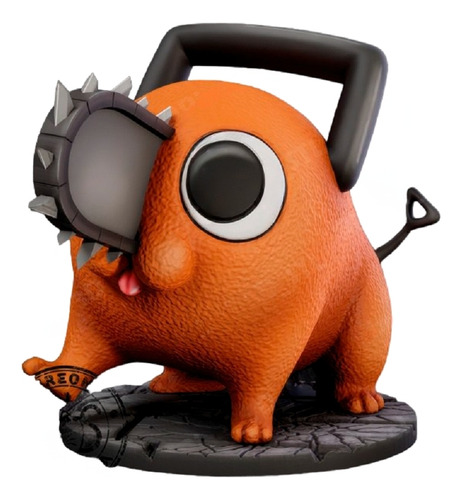 Pochita Chainsaw Man Model Kit Para Armar Y Pintar 10 Cm