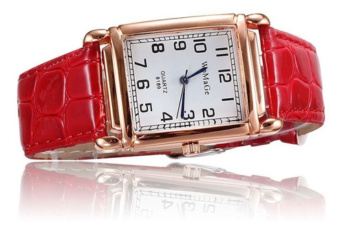 Relógio Feminino Womage De Pulso Quartzo Montre Femme