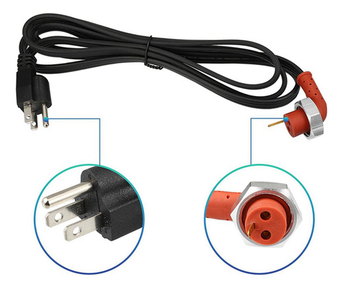 Kit De Calefactor De Bloque De Motor De 120 V 750 W Para Ram