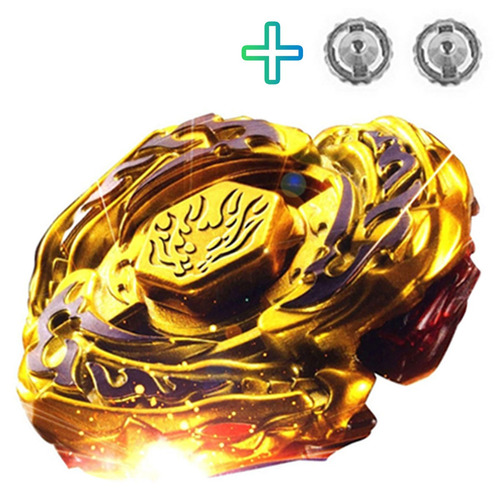 Beyblade L Drago Gold + 2 Pontas Sem Lançador Promoção