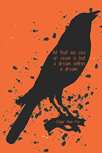 The Edgar Allan Poe Quote Journal, De Books, Sweetside. Editorial Independently Published, Tapa Pasta Blanda, Edición 1 En Inglés, 2018