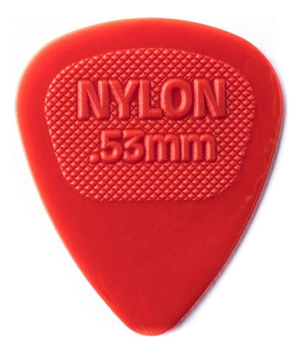 Púas Jim Dunlop Nylon Midi 443r Varios Colores Pack X 6