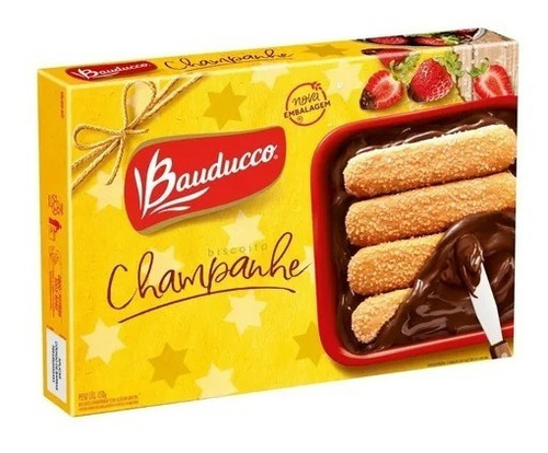 Imagem 1 de 1 de Biscoito Champanhe Bauducco Com Açúcar Cristal 150g