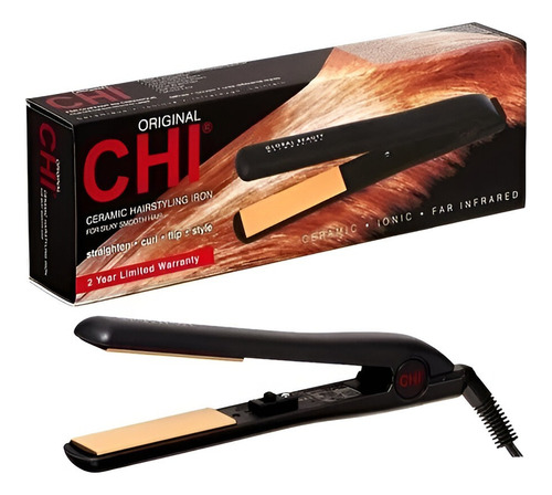 Chi Original Plancha De Cabello - Estilo Profesional Negro