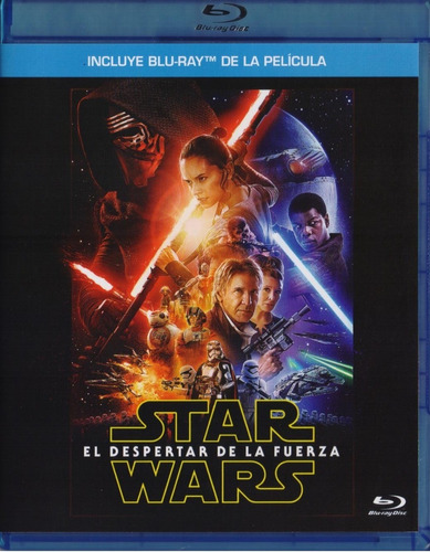 Star Wars Episodio 7 El Despertar De La Fuerza Blu-ray