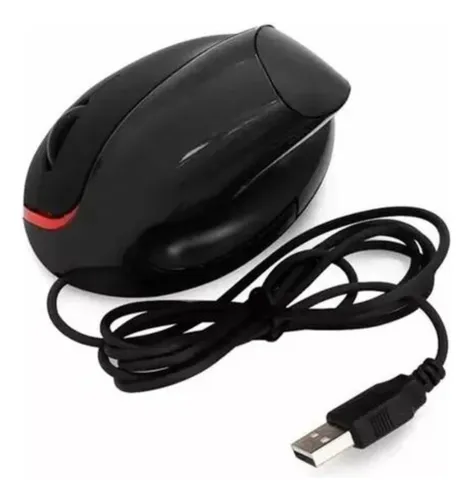 Mouse Vertical Ergonómico Cable Túnel Carpiano