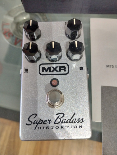Pedal De Distorsión Mxr M75 Super Badass Plateado (Usado)