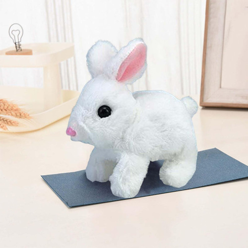 Juguete De Peluche Interactivo De Conejo Electrónico Para