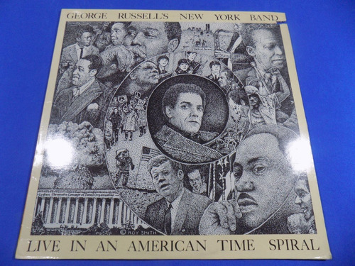 George Russell Live In An American Time Spiral Lp Italia Jaz