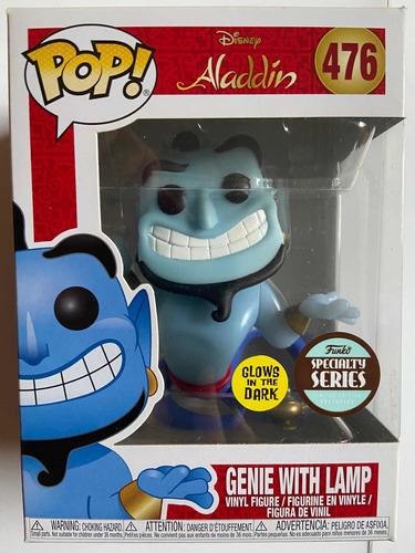 Funko Pop! Genio Con La Lampara Aladino Glows In The Dark 