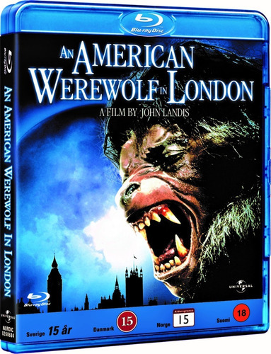 Blu-ray Um Lobisomem Americano Em Londres (1981) Leg Lacrado