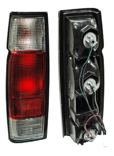 Calavera Nissan Pick Up D22 2006-2007 Rojo/bco Derecha Alc