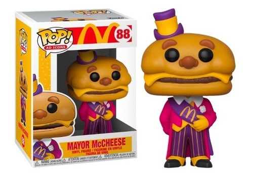 Pop! Funko Mayor Mccheese #88 Mcdonalds