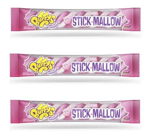 Malvaviscos Fresa Stick 32 U!