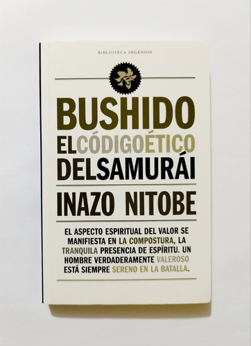 Bushido - Inazo Nitobe / Original Nuevo 