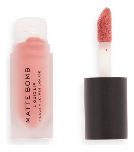 Labial Mate Líquido, Matte Bomb, Make Up Revolution Color Fancy pink